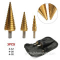 HSS 4241 Spiral Groove Step Drill Bit